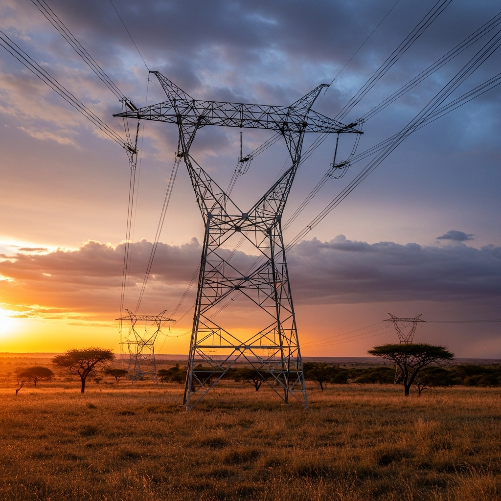 Power transmission infrastructure in Southern Africa